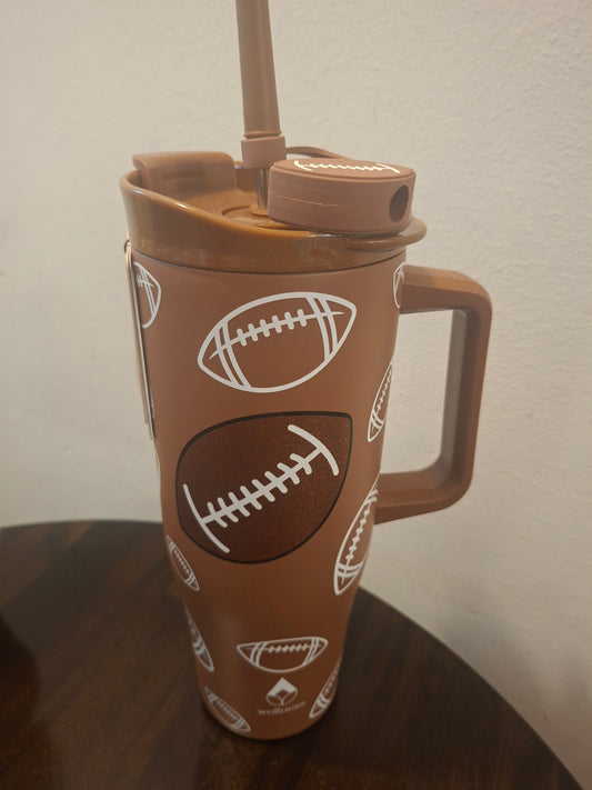 Tumbler Football 40oz