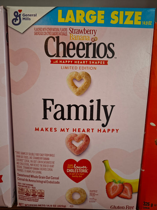 Cheerios Strawberry Banana
