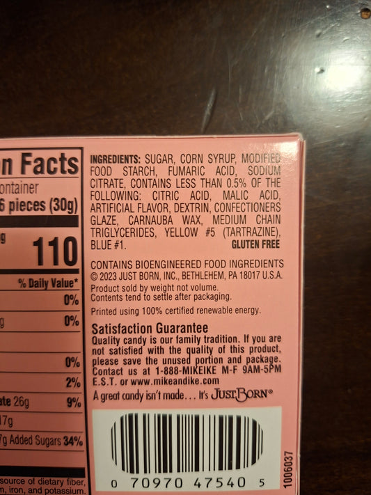 Mike and Ike Sour Watermelon