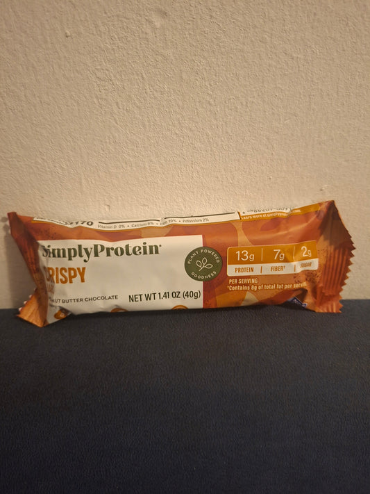 Simply Protein Crispy Bar Peanutbutter Chocolate