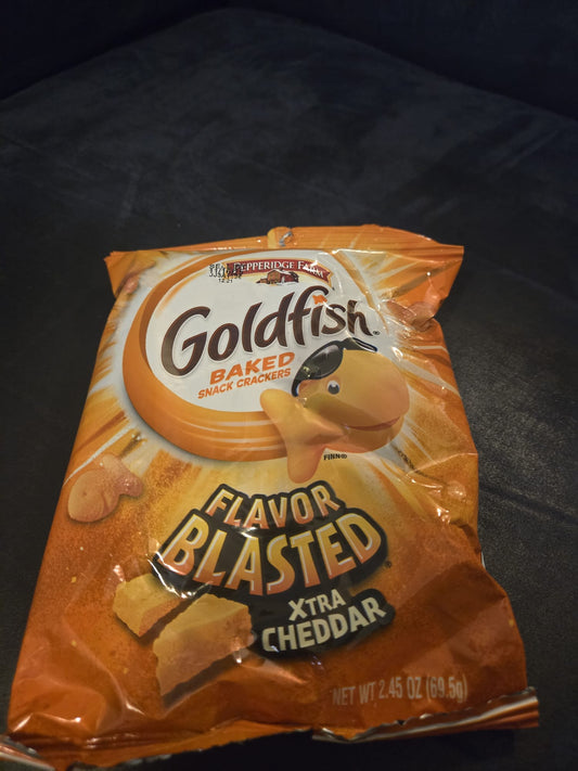 Goldfish Flavor Blasted Xtra Cheddar