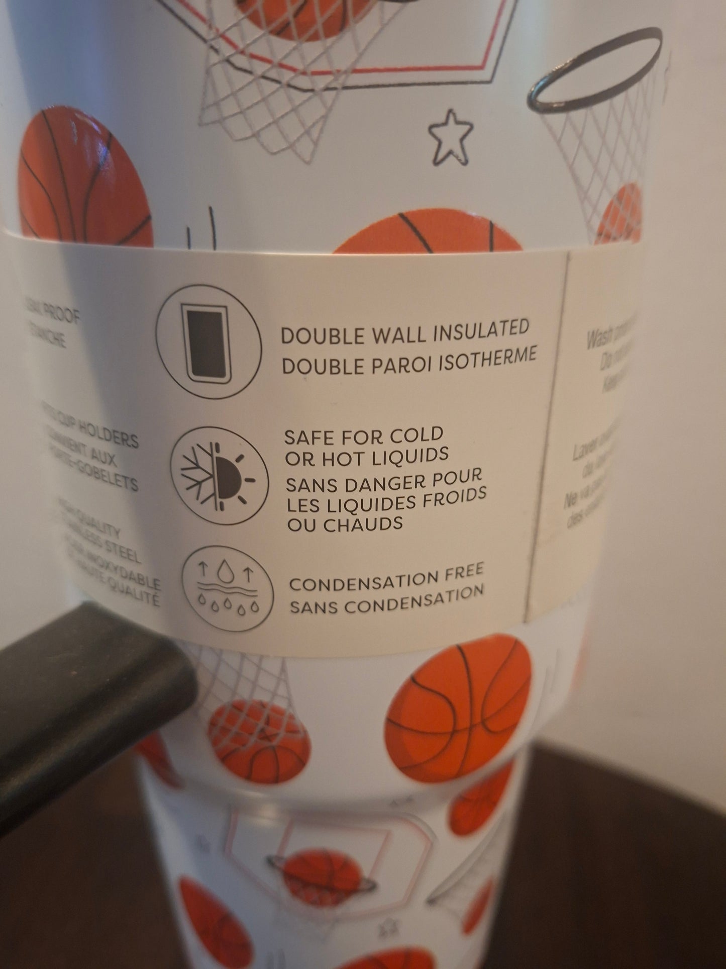 Tumbler Basketball 40oz