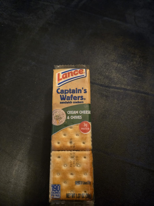 Lance Captains Wafers Creamcheese&Chives