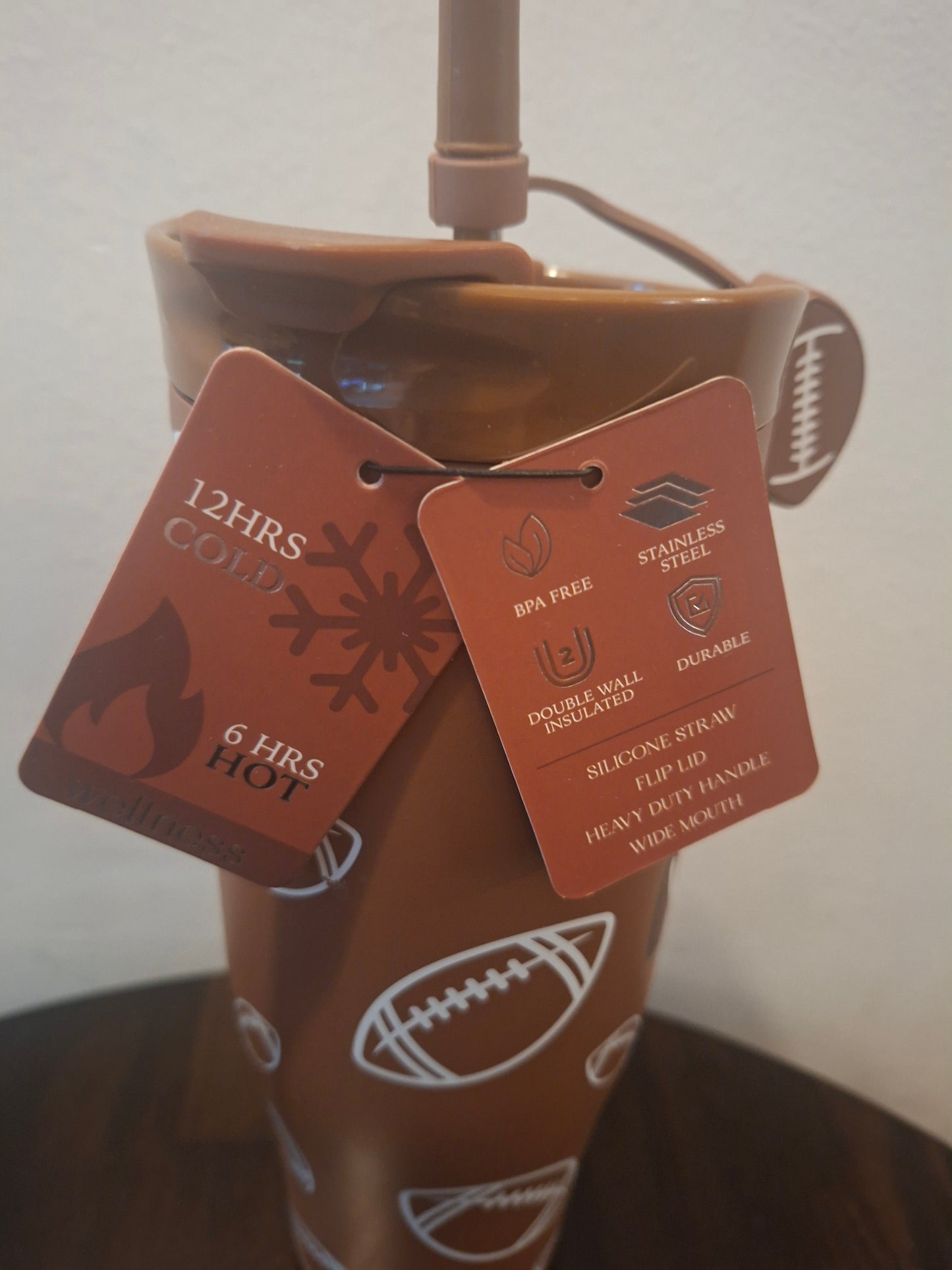 Tumbler Football 40oz