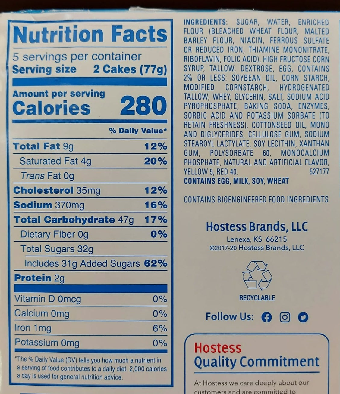 Twinkies Box