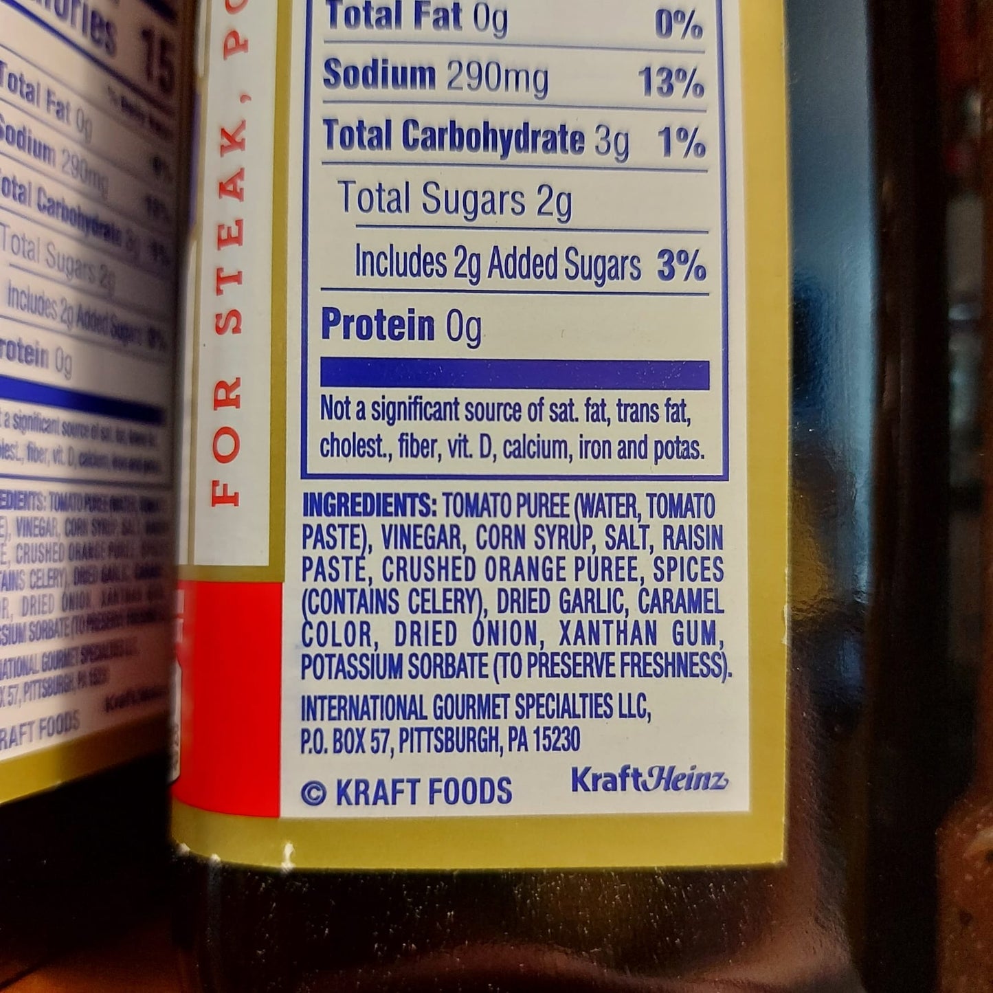 A1 Steaksauce