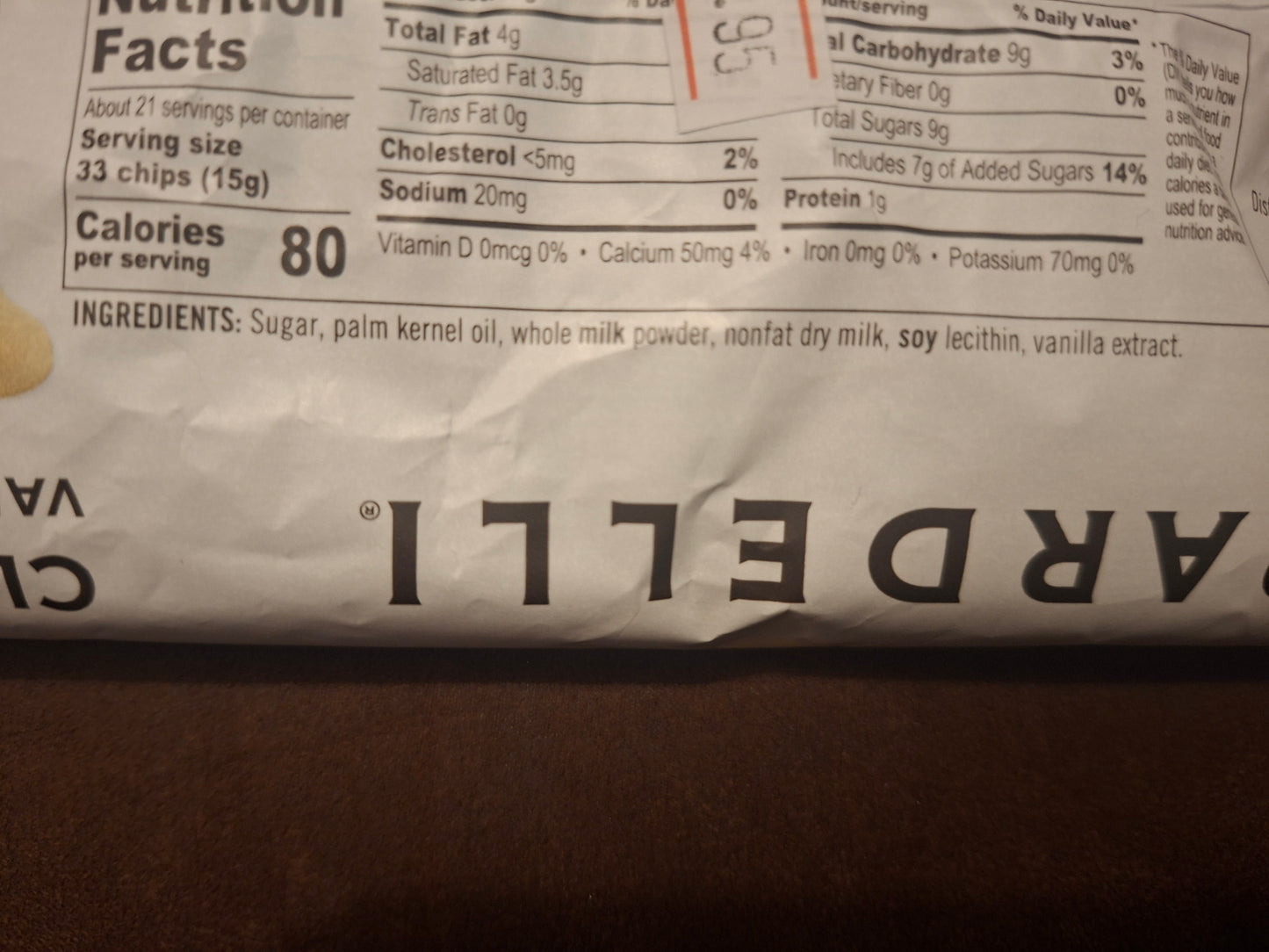 Ghiradelli Baking Chips White