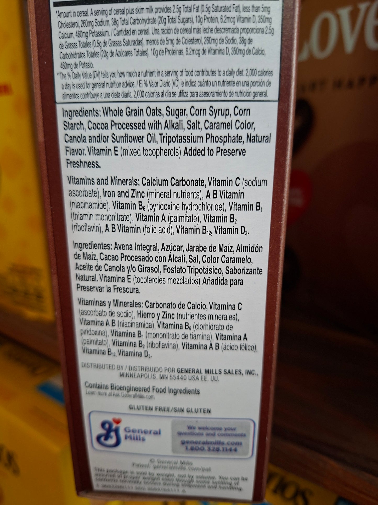 Cheerios Chocolate