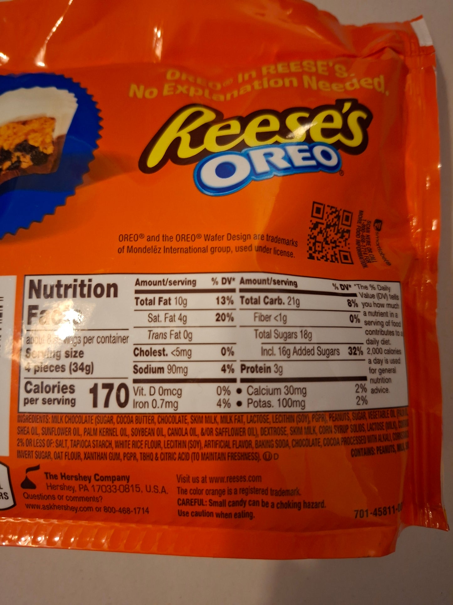 Reeses Oreo Miniature Cups