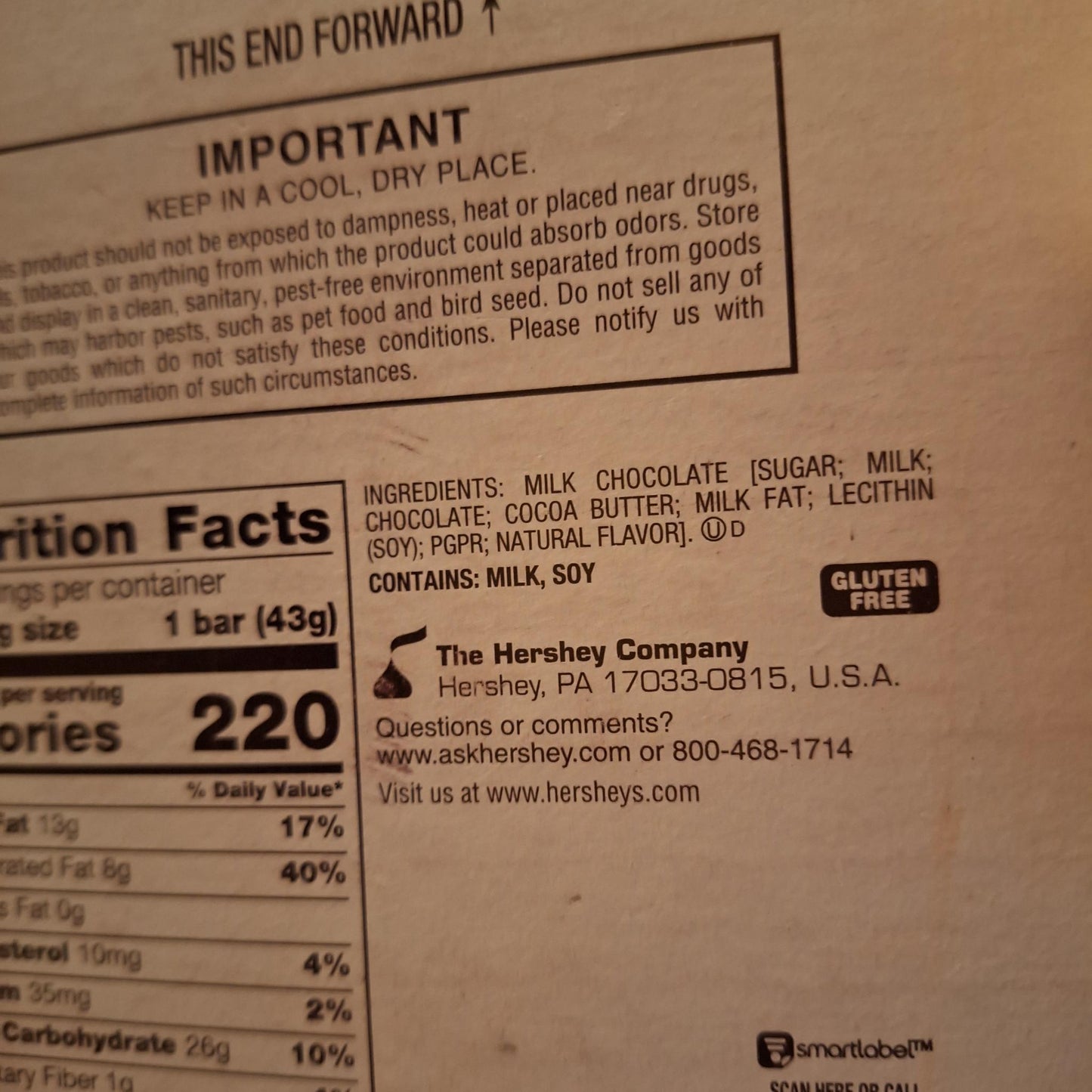 Hersheys Milk Chocolate
