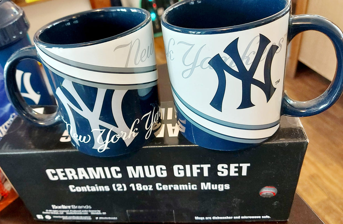 Keramik Becher Set NY Yankee